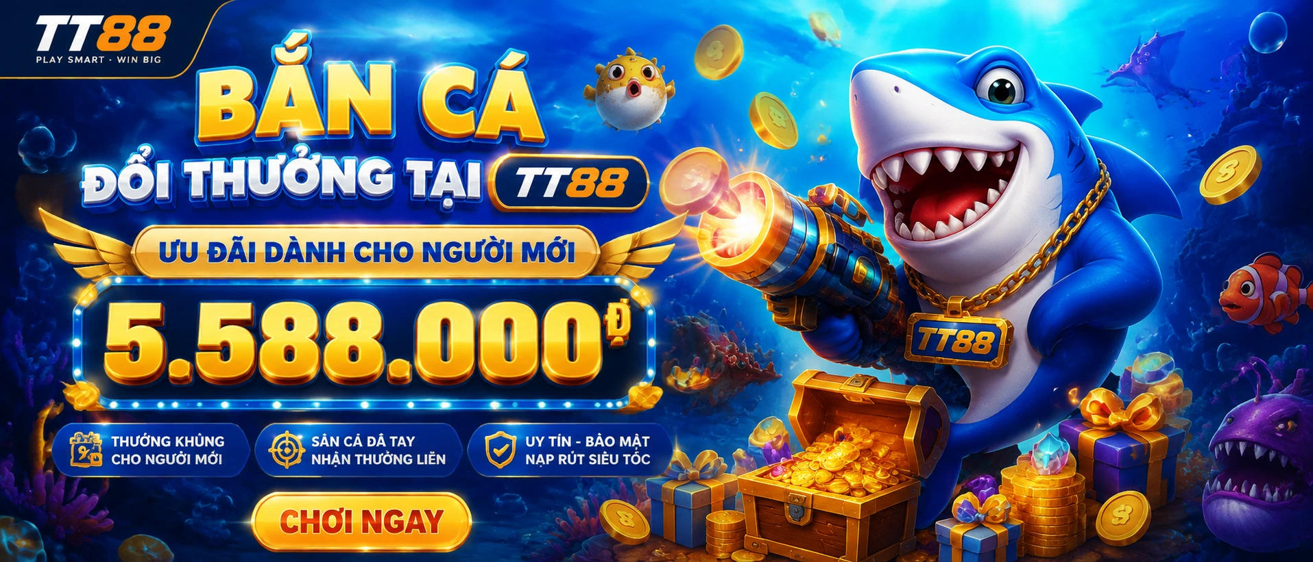 Bắn Cá Jackpot - Arcade Game - Bonus Chest