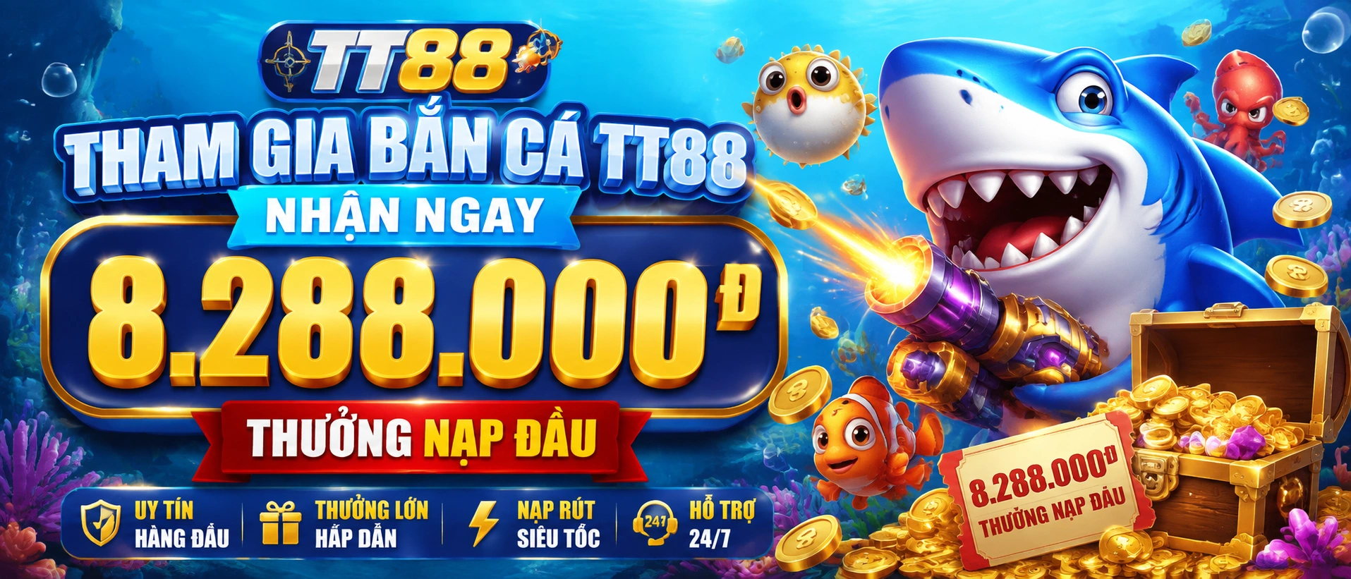 Bắn Cá 3D Sóng Lớn - Fish Shooting Game - Special Weapons